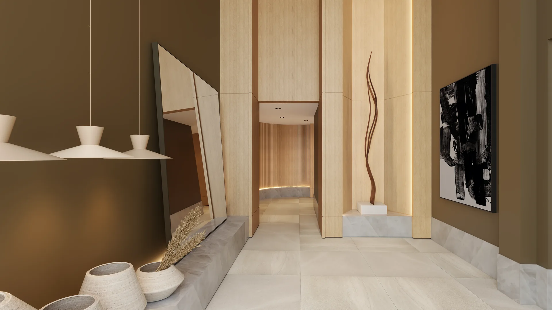 Lobby residencial